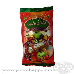 خشکپاک لواشک پذیرایی چند میوه سلفون ۳۰۰ گرمی