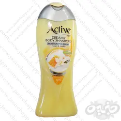 اکتیو شامپو بدن کرمی وانیل و عسل ۴۰۰ گرمی