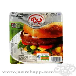 ب.آ همبرگر ۹۰% گوشت ۴۰۰ گرمی