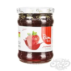 بیژن مربا شيشه توت فرنگی 290 گرم