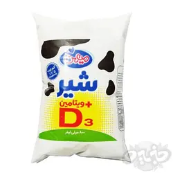 میهن شیر نایلونی کم چرب 800 گرمی D3