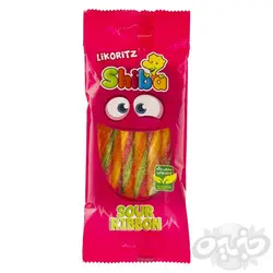 شیبا پاستیل اکسترودی ۹۰ گرمی چهار طعم-شکری