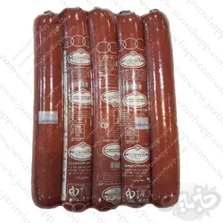 کامپوره کالباس قرمز سوجوک دودی ۹۰% گوشت فله 350 گرم