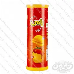 یامی چیپس همسان بسته بندی قوطی کچاپ ۱۵۰گرمی