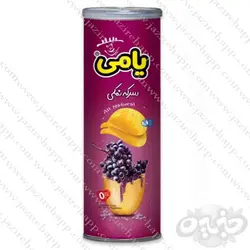 یامی چیپس همسان بسته بندی قوطی سرکه نمکی ۱۵۰گرمی