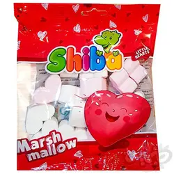 شیبا مارشمالو طرح قلب 50 گرم