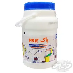 پاک ماست دبه ای پرچرب 3% چربی 2000 گرم