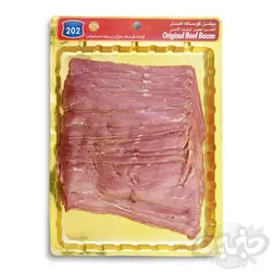 202 بیکن گوساله اصل 250 گرم