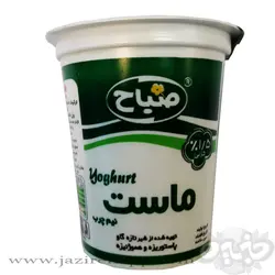 صباح ماست نیمه چرب ۴۰۰ گرمی