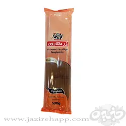 زرماکارون اسپاگتی سبوسدار (۱٫۵) ۵۰۰ گرمی