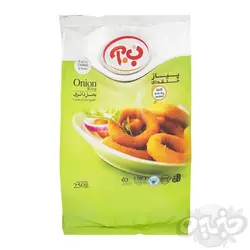ب.آ پياز حلقه ای 250 گرم