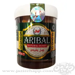 آریبال عسل بی موم شیشه لیوانی چهل گیاه ۲۸۰ گرمی