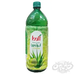 نوشیدنی آلووا  آلوئه ورا پالپ دار با طعم ملون یک لیتری