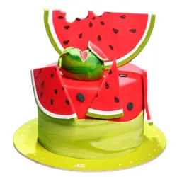 کیک هندوانه شب یلدا