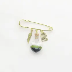 سنجاق سینه تراریوم مهر