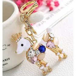 جاسوئیچی فانتزی مدل سگ نگین دار