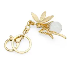 جاسوئیچی فانتزی لوکس مدل فرشته با گوی بلورین