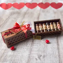 باکس چوبی فانتزی لواشک ولنتاین