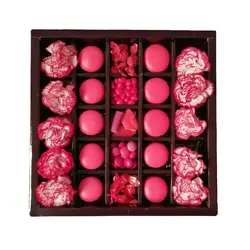 باکس ولنتاینی قرمز ماکارون