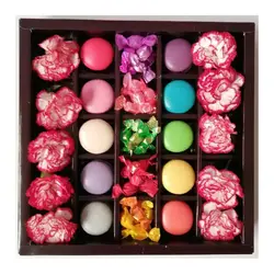 باکس ولنتاینی قرمز ماکارون