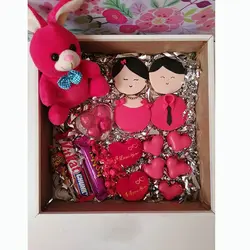 مشخصات، قیمت و خرید باکس لاکچری ولنتاینی مادام موسیو | فروشگاه کادوکارت