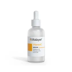 سرم دور چشم کافئین و ویتامین سی ویتالیر | Vitalayer Caffeine And Vitamin C Eye Serum