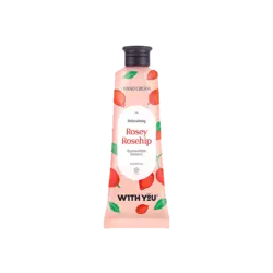 کرم مرطوب کننده دست حاوی میوه گل رز و ویتامین ث ویت یو | With You Refreshing Smooth Care Enriched With Vitamin C And Rosy Rosehip