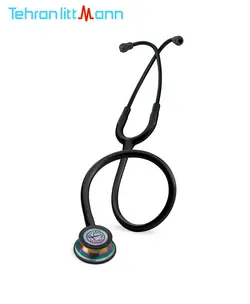 گوشی پزشکی لیتمن کلاسیک ۳ مشکی رنگین کمانی ۵۸۷۰