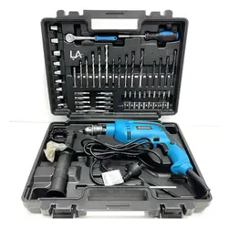 پک کامل دریل برقی 710 وات گاما GAMMA G1903KAR - لرد ابزار