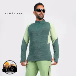 بلوز مردانه میکرو پلار نیم زیپ هیمالیا کد 446 - فروشگاه لوت