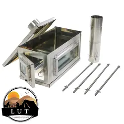 بخاری هیزمی استیل مجیکمپ - فروشگاه لوت