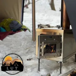 بخاری هیزمی استیل مجیکمپ - فروشگاه لوت