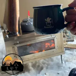 بخاری هیزمی استیل مجیکمپ - فروشگاه لوت