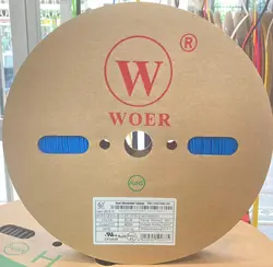 وارنیش حرارتی آبی قطر 1 میلیمتر-حلقه 400 متری