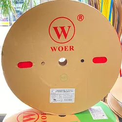 وارنیش حرارتی قرمز قطر 6 میلیمتر-حلقه 200 متری