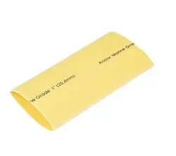 وارنیش حرارتی زرد سایز 16mm یک متر