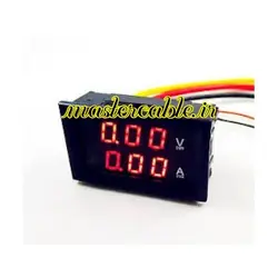 ولتمتر آمپرمتر 100V/10A قرمز قرمز