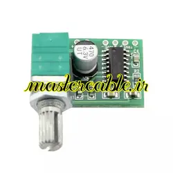 ماژول آمپلی فایر با پتانسیومتر سبز (PAM8403)