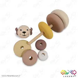 اکسسوری و اسباب بازی چوبی هرم هوش مدل سگ MKT22