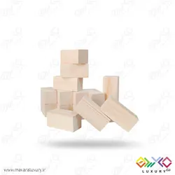 مکعب مستطیل چوبی خام 5 در 10 سانتیمتر MKIDS35