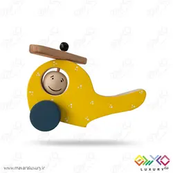 اسباب بازی مدل هلی کوپتر چوبی MKT24
