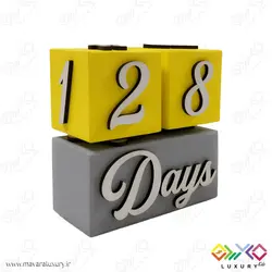 ست کامل مکعب چوبی گاهشمار سن کودک MKIDS35