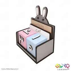 تقویم چوبی جاودان کودکانه طرح خرگوشMKids42