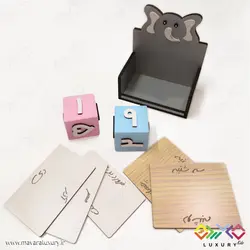 تقویم چوبی جاودان کودکانه طرح فیل MKids42