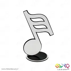 ماکت تزئینی نت های موسیقی طرح سه لاچنگ مدل MD036C