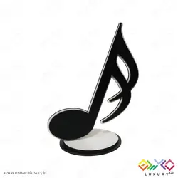 ماکت تزئینی نت های موسیقی طرح دو لاچنگ مدل MD036B