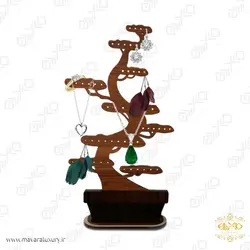 استند آویز زیورآلات طرح بنسای MD026