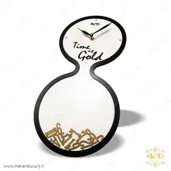 ساعت دیواری طرح ساعت شنی مدل MC018