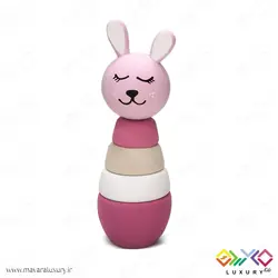 اکسسوری بازی هرم هوش طرح خرگوش MKT17