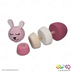 اکسسوری بازی هرم هوش طرح خرگوش MKT17